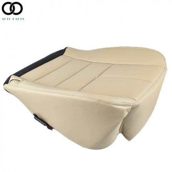 Для F250 F350 2008-2010 Коричневая Синтетическая Кожа Передняя Нижняя Крышка Сиденья Водителя