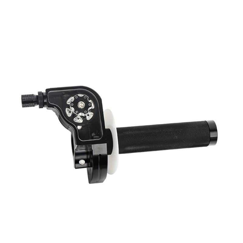 Universals Motorcycle Handlebar Grip 22mm Aluminum Throttles Controls Ergonomic Design For Smooth Cycling