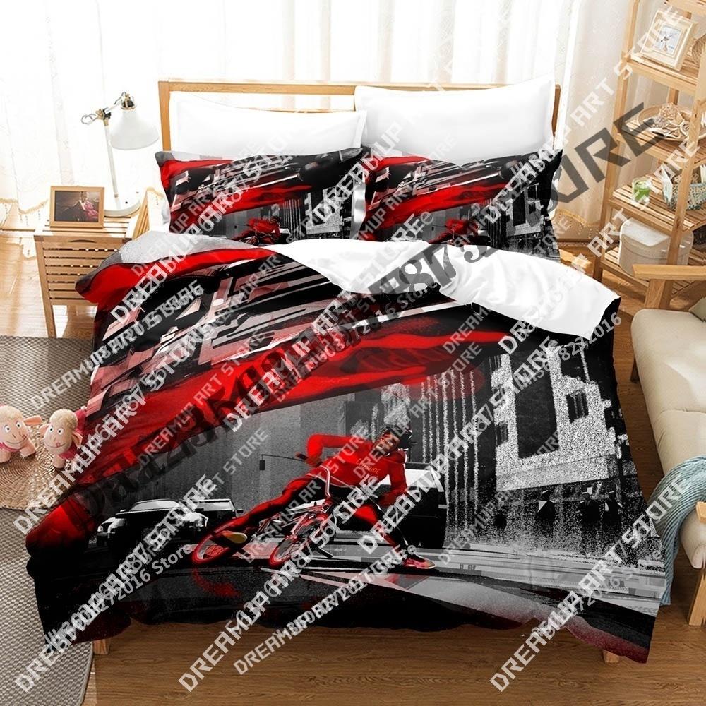 3D Print Cartoon Entergalactic Bedding Set Single Twin Full Queen King Size Bed Set Adult Kid Bedroom Duvetcover Sets