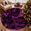 Five Nights at Freddy's Pattern Round Rug, Indoor/Outdoor Mat, for Picnic, Gameroom, Bedroom, Office, Living Room, Home Decor Carpet, Birthday Gift