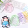 Clear Doll Storage Bag Cartoon Design Outdoor Doll Display Bag  Doll Accessories