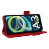 Redmi A3 Leather Phone Case with Card Holder & Lanyard - Cross-border Style