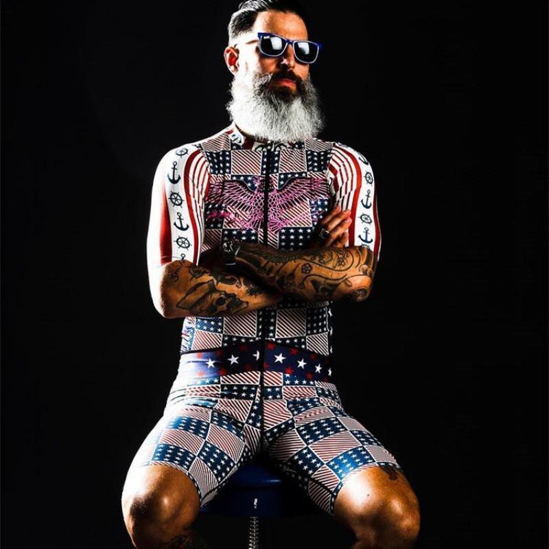 Men Women Triathlon Cycling Suit One-Piece Race Wear Winter Thermal Compression Outfit