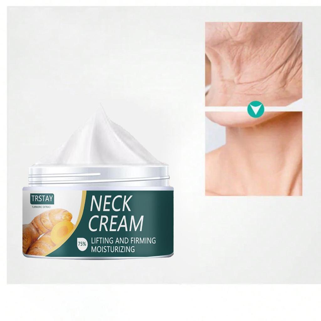 Firming Neck Cream - Face Moisturizer, Hyaluronic Acid - Double Chin Reduction, Firming Moisturizing Cream