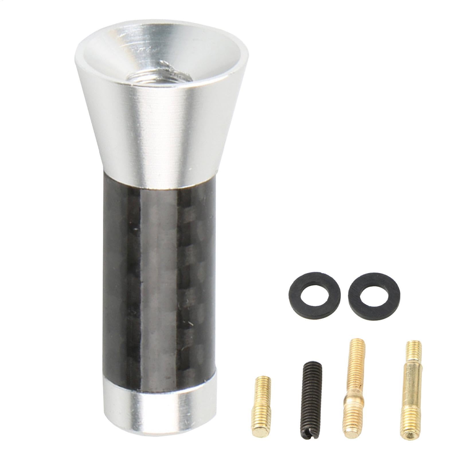 

AM FM Антенна для автомобиля, Антенна на крышу для автомобиля | 3,5 см Модифицированная металлическая антенна Please refer to the description серебряный