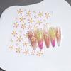 Lily Flower Shape Nail Sticker Enhancement Adhesive Stereoscopic Decoration Diy Accessory Nail Enthusiasts