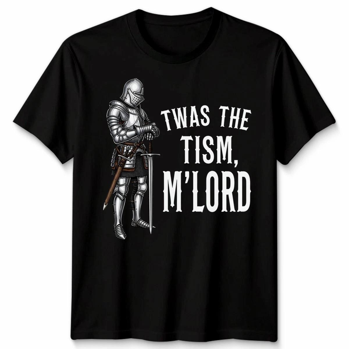 Funny Autism Awareness Support Twas The Tism M Lord Autistic Unisex Tshirt XXL