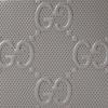 Gucci GG Embossed Perforated Leather Bifold Wallet In Grey For Men Daily Use