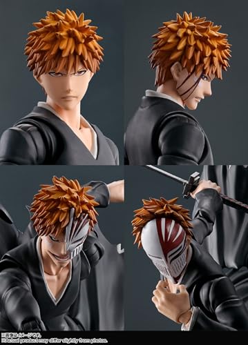 TAMASHII NATIONS S.H.Figuarts BLEACH Ichigo Kurosaki -Getsuga Tensho- Approximately 155mm PVC&ABS Painted Movable Figure