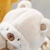 0-6M Baby Hat Autumn and Winter Six-month Baby Hat Plush Winter Male Treasure Cute Super Cute Winter Princess Ear Protection