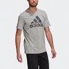 New Adidas T Shirts Men Gray GK9637