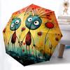 1pc Fantasy Creatures Automatic Open/Close Umbrella Compact Folding Umbrella, All-Season Portable Umbrella for Women/Men F1124292