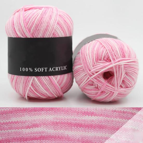 Woolen Yarn Triple Brands Soft Milk Cotton Solid Color Knitting Yarn