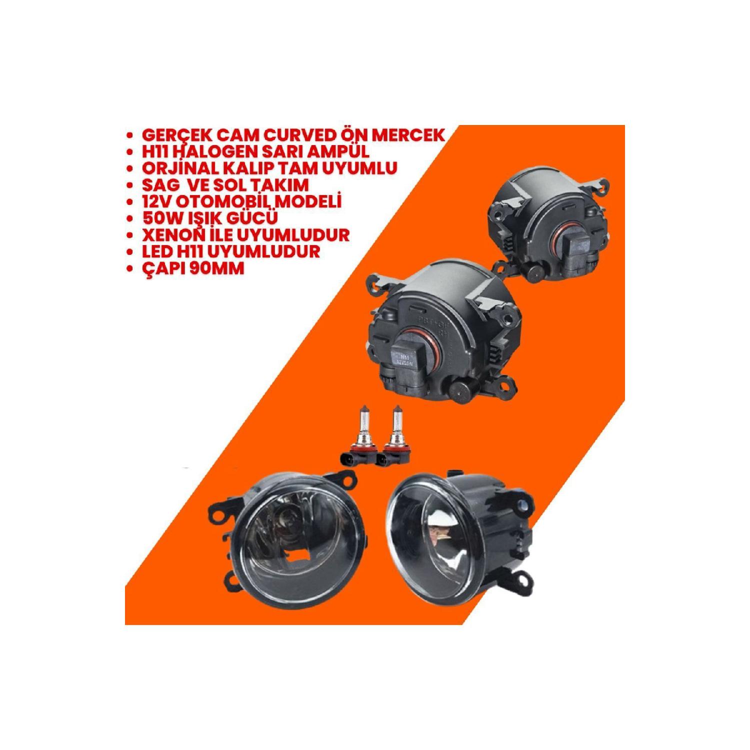 

Совместимый комплект противотуманных фар Fiat Doblo 2015-2018 OEM: 8200074008