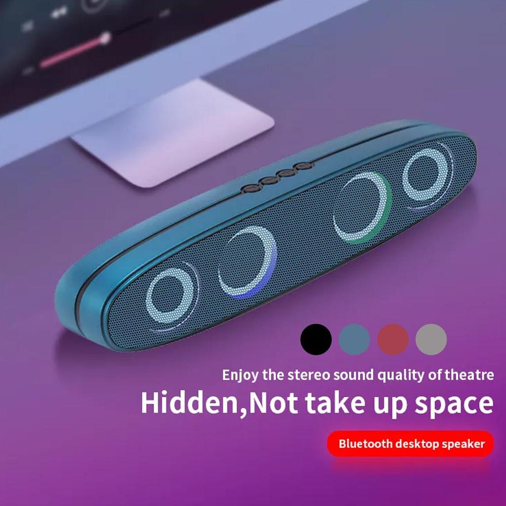Buy Portable Bluetooth Speaker Wireless Bass Sound Bar Loudspeaker