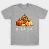 It's Fall Y'all Pumpkin Leopard Print Autumn Design T-Shirt