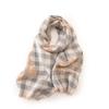New Style Scarf for Women High End Autumn and Winter Anti Cold and Warm Plaid Scarf  Printed Tassel Mid-length Scarf Shawl