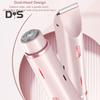Double-head Women Electric Shaver USB Rechargeable Waterproof Portable Travel Face Body Bikini Area Arm Leg Hair Removal Razor Epilator Trimmer