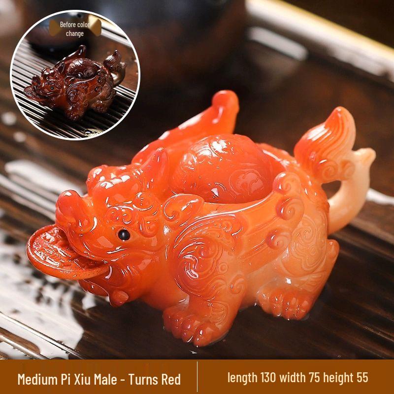 Color-Changing Ceramic Tea Pet Figurines