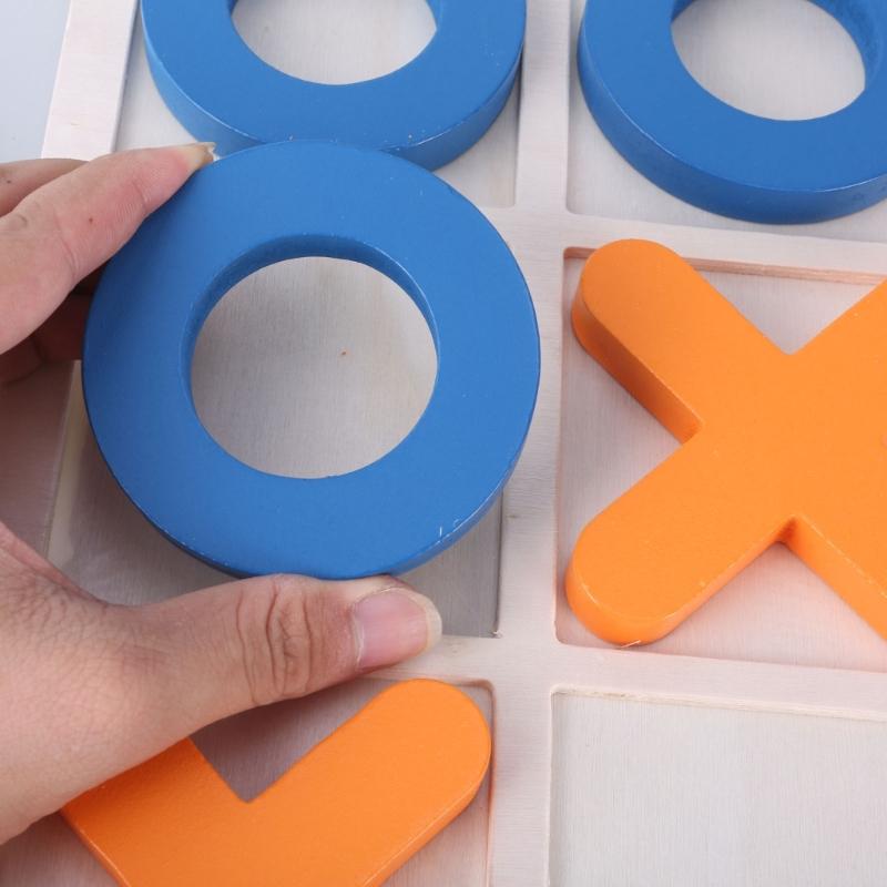 Interactives Familys Fun Toe Game Wood Chesses Game Early Education Toy