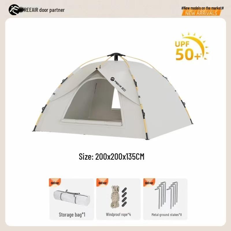 Automatisches Outdoor-Campingzelt: Insektensicher und Sonnenschutz