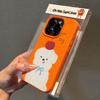 For Apple Puppy for Apple 16promax/15 Phone Case 14plus Litchi Pattern 13p Soft Case 12 Anti