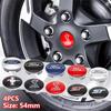 4Pcs 54mm Wheel Center Cap Logo Hub Cover Badge Emblem Accessories For ST Fiesta Focus Edition Puma X KUGA Mondeo Ecosport CVV1