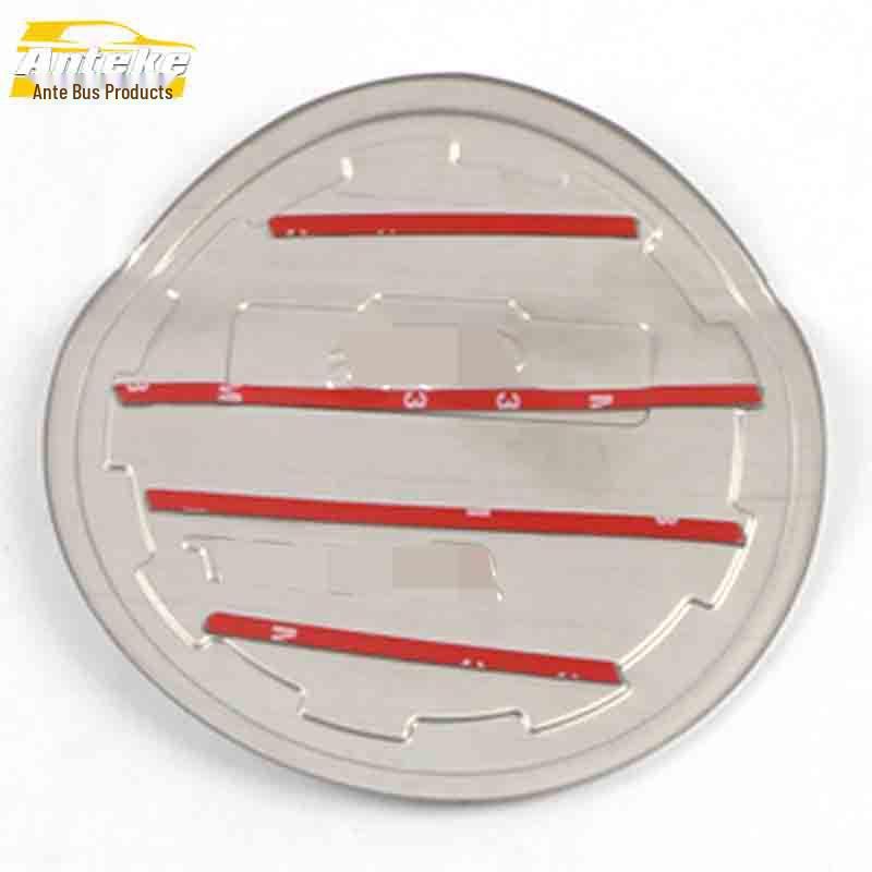 Huansu S6 Naklejka Dekoracyjna na Korek Wlewu Paliwa - Akcesorium Samochodowe ze Stali Nierdzewnej