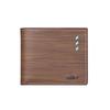 Men's Slim Soft Leather Wallet - Fashionable and Simple Short Style