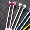 Verbesserte Stimmgabel 256Hz Aluminiumlegierung Medizinische Stimmgabel zur Heilung mit Holzhammer & Ein Reparaturwerkzeug Leichtgewicht Top-Angebot