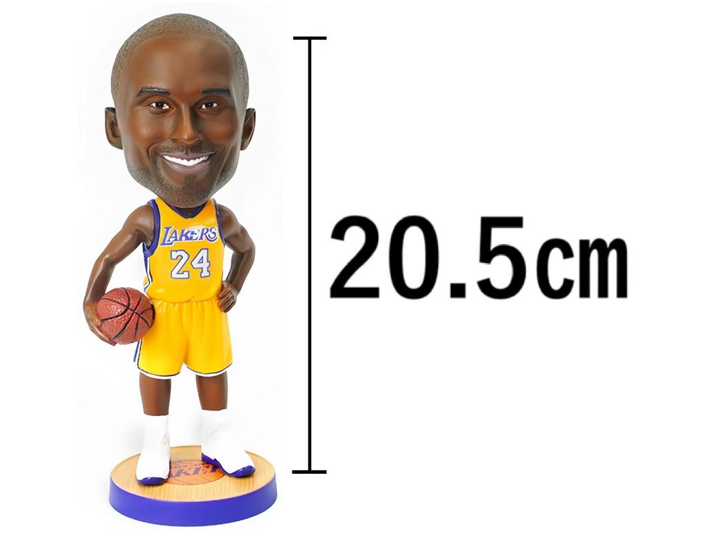 NBA Basketball Player Bobblehead Figure Upgrade Model (Kobe Bryant/Los Angeles Lakers)