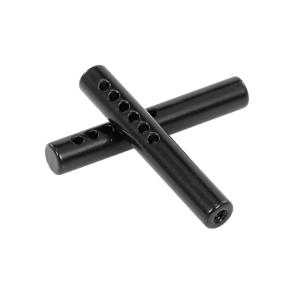 2PCS Metal Bumper Mount Holder Cylinder Post with Screws for 1/10 SCX10 & SCX10 II 90046 90047 RC Crawler Car