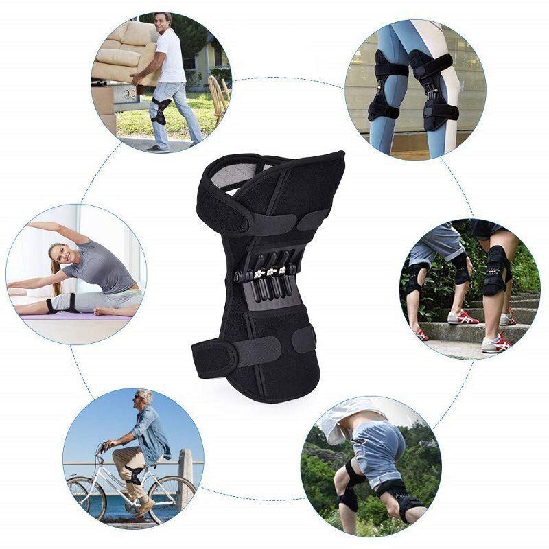 Knie-Booster, zur Erhöhung schwacher Knie, Unterstützung der Gelenke, Gesundheitspflege, Beinstrecker, Federstabilisator, Gymnastikübungen