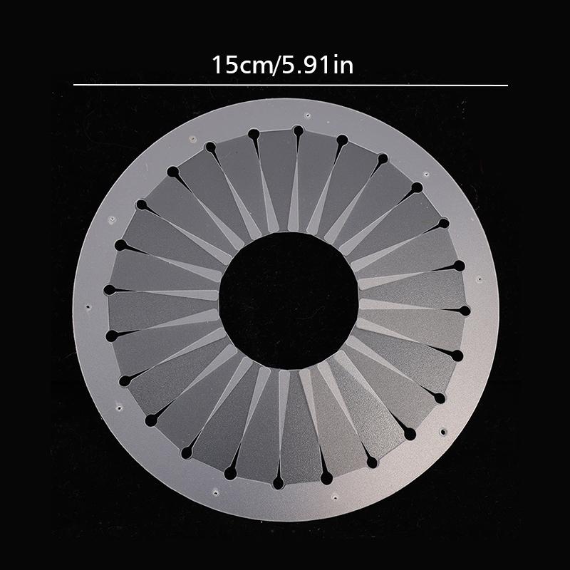 

1 шт. держатель для значка, плиссировка, ручная работа, брошь из ленты, плиссировка, прозрачная лента, инструмент для самостоятельного изготовления, пластиковая плиссировка, Nijigen 9/12/15 см 15cm