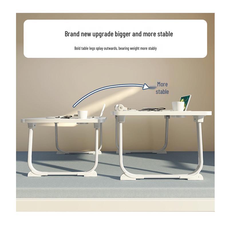 Foldable Bedside Laptop Table for Dormitory or Bay Window