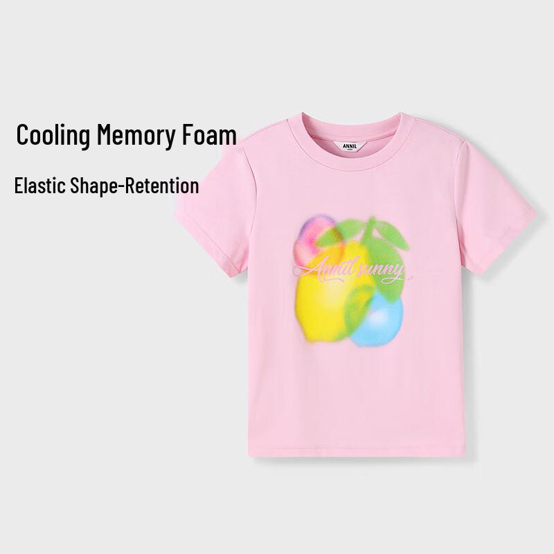 

Annil Girls Short Sleeve Print T-Shirt 130