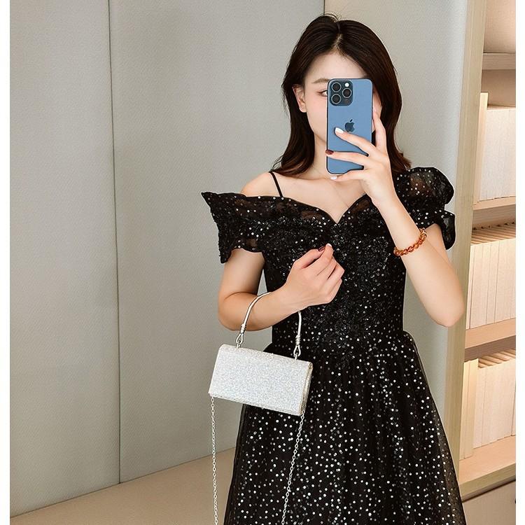Full Diamond Shiny Handbag Birthday Wedding Banquet Dinner Bag Shoulder Bag Crossbody Bag Handbag