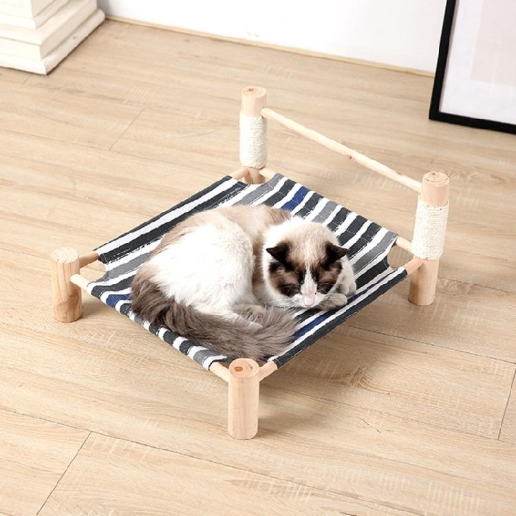 Washable Cat Hammock Bed Seat Cushion Elevated Bed Detachable Replaceable Cloth