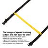 Speed Agility Training Ladder 2.6m Fixed Agility Ladder Speed Training Equipment for Football Basketball