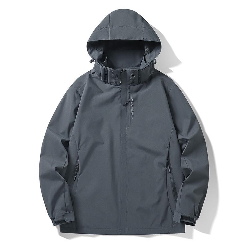 

2024 Men s and Women s Windproof Waterproof Workwear Sports Jacket for Spring/Autumn 4XL