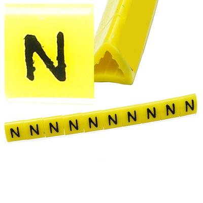 Cable Marker OZ-1 Y Yellow 100pcs