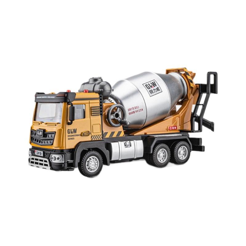 Children's Cement Mixer Toy Alloy Large Concrete Tanker Engineering Toy Car For Boys