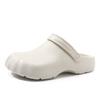 Non-slip Kitchen Shoes Men's Summer New Large Size 47EVA Casual Bag Head Shoes Ugly Cute Five-toed Half-support Sandals