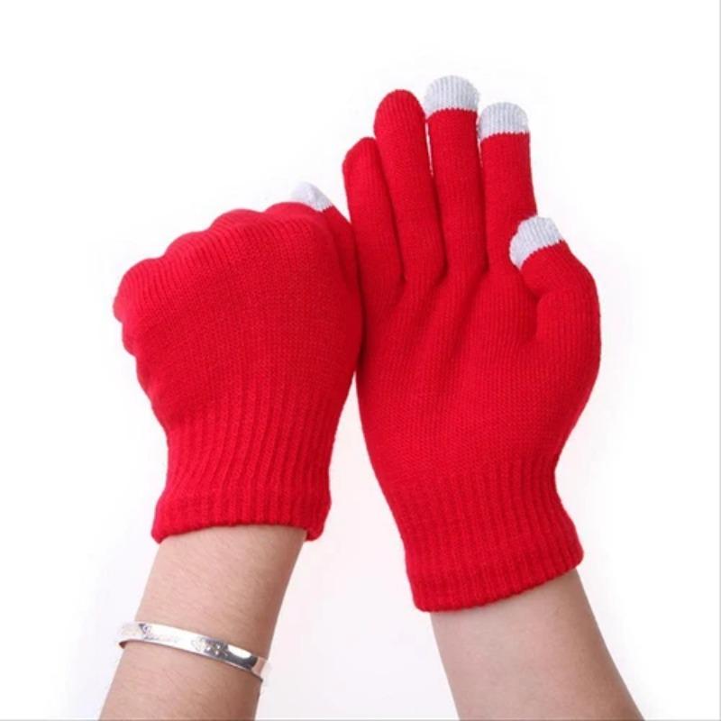 Pubg Gaming Gloves Women Men Winter Soft Warm Texting Capacitive Winter Smartphone Touch Screen Gloves