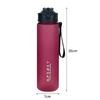 750Ml Large Capacity Sports Water Bottle Gradient Color Plastic Cup Drink Items Outdoor Beach Travel Portable Gym Fitness Jugs