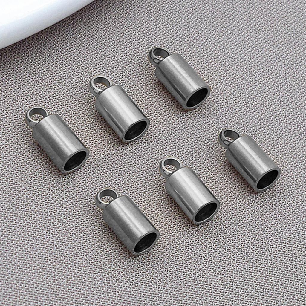 Stainless Steel Gold Chain Clasp Leather Connector for DIY Bracelet/Necklace Jewelry