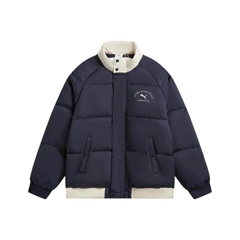 

PUMA Sporty and Casual Stand-up Down Jacket 692813-16 Unisex S светло-синий