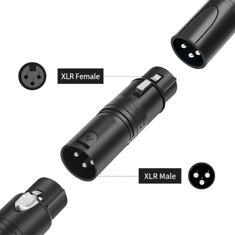 3Pin Extension Adapters Housing With Secure For Equipment Gaming Stream Portable Design