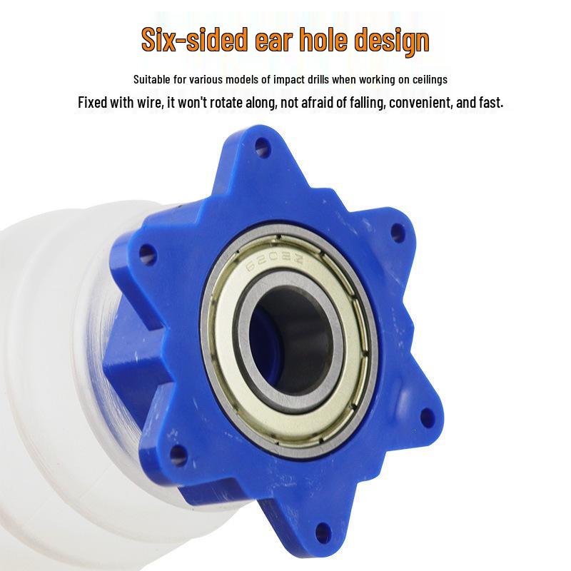 Electric Drill Dust Cover and Ash Collection Bowl for Hammer Drills - Dust Shield Sleeve for Hole Drilling and Home Decor Dust Control.