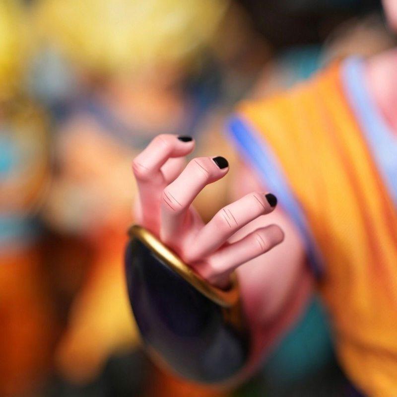 New 39Cm/15.35Inch Ys Statue Anime Dragon Ball Z Gohan Buu Figure Majin Buu Action Figures Collection Model Toys Gifts In Stock